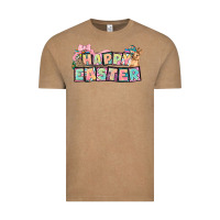 Vintage Coffee Happy Easter plate letters Easter Day Vintage Tee - HowdyJamesFarm