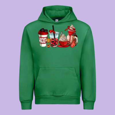 Hockey Coffee Cups Urban Hoodie Designed By Adodesignshop