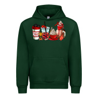 Forest Green hockey coffee cups Urban Hoodie - AdoDesignShop
