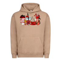 Pigment Burro hockey coffee cups Urban Hoodie - AdoDesignShop