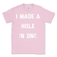 Bubblegum Pink Funny Golf Shirts For Men Women Hole In One Golf Gag Gifts Classic Tee - minhPixels