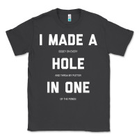 Smoke Funny Golf Shirts For Men Women Hole In One Golf Gag Gifts Classic Tee - minhPixels
