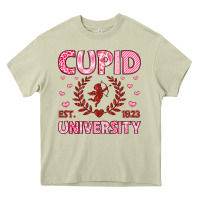 Mossy cupid university Heavy Core Tee - LillyAllenDesigns