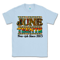 Dusty Blue juneteenth free ish since 1965 Classic Tee - NancyCooperArtShop