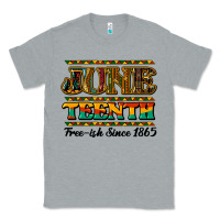 Heather Grey juneteenth free ish since 1965 Classic Tee - NancyCooperArtShop