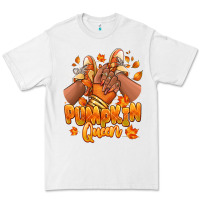 White Pumpkin queen Fall black girl sneakers Premium Tee - RanaPortraitStore