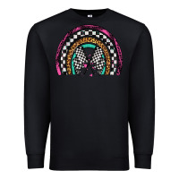 Black race leopard rainbow Premium Sweatshirt - Artiststas