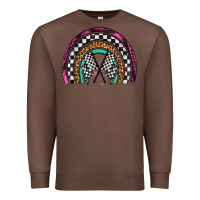 Chestnut race leopard rainbow Premium Sweatshirt - Artiststas