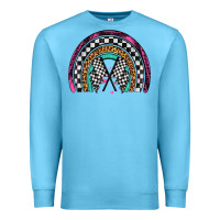 Ocean Blue race leopard rainbow Premium Sweatshirt - Artiststas