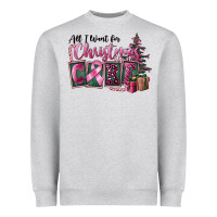 All I Want For Christmas Is Cure Heavyweight Sweatshirt | Teevron