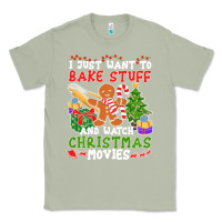 Matcha I Just Want To Bake Stuff And Watch Christmas Movies Classic Tee - minhPixels