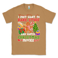 Toasted Coconut I Just Want To Bake Stuff And Watch Christmas Movies Classic Tee - minhPixels