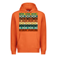 Carrot native american aztec seamless pattern 1 Premium Hoodie - BundleAndBundleShop