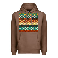 Chestnut native american aztec seamless pattern 1 Premium Hoodie - BundleAndBundleShop