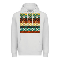 Dove Grey native american aztec seamless pattern 1 Premium Hoodie - BundleAndBundleShop