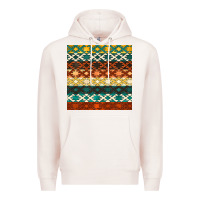 Pale Pink native american aztec seamless pattern 1 Premium Hoodie - BundleAndBundleShop