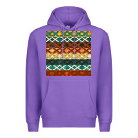Purple native american aztec seamless pattern 1 Premium Hoodie - BundleAndBundleShop