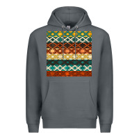 Rock native american aztec seamless pattern 1 Premium Hoodie - BundleAndBundleShop