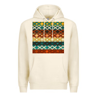 Tofu native american aztec seamless pattern 1 Premium Hoodie - BundleAndBundleShop