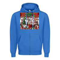 True Royal merry Christmas Zipper Hoodie - CowhideDigitalArt