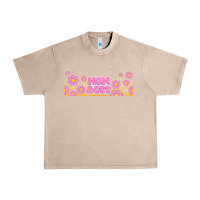 French Oak mom boss daisies Urban Heavy Tee - TumblerDesignByShophia