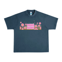 Midnight Navy mom boss daisies Urban Heavy Tee - TumblerDesignByShophia