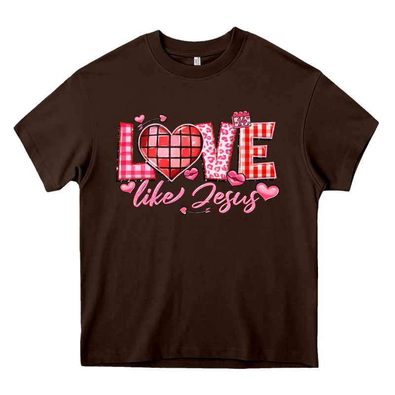 Love Like Jesus La Heavy Core Tee by LillyAllenDesigns | Teevron
