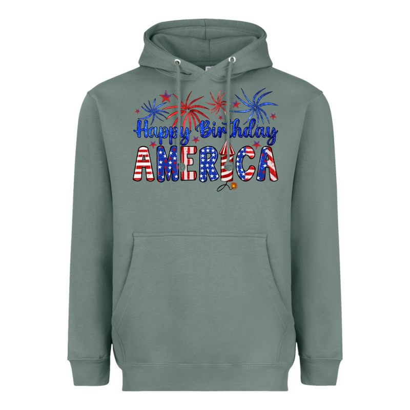 Happy Birthday America Heavyweight Hoodie by Artiststas | Teevron