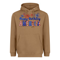 Toasted Coconut happy birthday america Heavyweight Hoodie - Artiststas