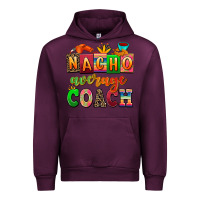 Mauve Wine nacho average coach Urban Hoodie - AdoDesignShop