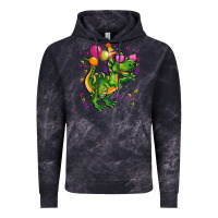 Cloud Black birthday t rex pink Vintage Hoodie - CowGirlArtShop