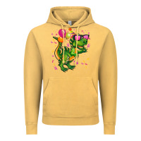 Vintage Mustard birthday t rex pink Vintage Hoodie - CowGirlArtShop