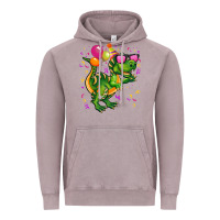 Vintage Zinc birthday t rex pink Vintage Hoodie - CowGirlArtShop