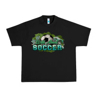 Black Wild about Soccer Urban Heavy Tee - HowdyJamesFarm