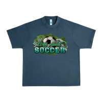 Midnight Navy Wild about Soccer Urban Heavy Tee - HowdyJamesFarm