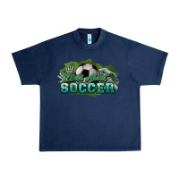 Navy Wild about Soccer Urban Heavy Tee - HowdyJamesFarm