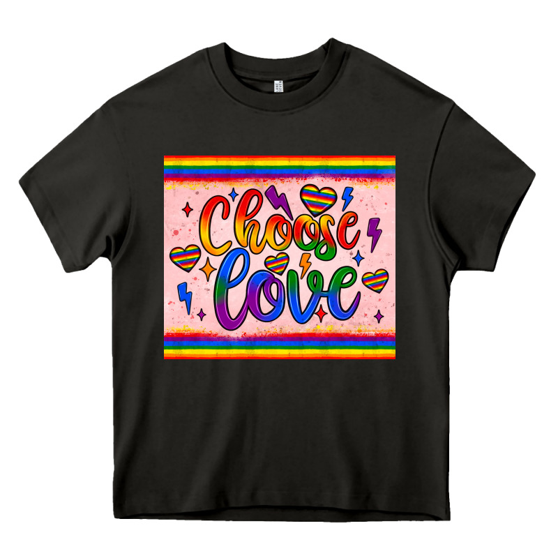 Choose Love Tumbler Heavy Core Tee by JahusDesignShop | Teevron