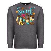 Charcoal Heather sweet one banana Premium Sweatshirt - Artiststas