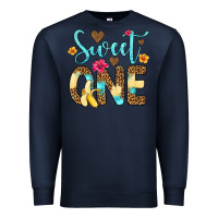 Navy sweet one banana Premium Sweatshirt - Artiststas