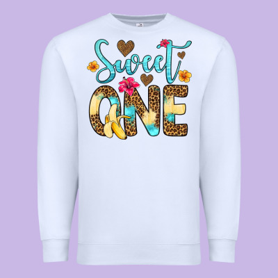 Sweet One Banana Premium Sweatshirt Designed By Artiststas