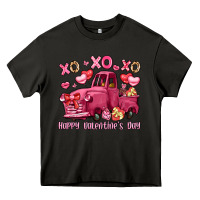 Asphalt xo xo xo happy valentine's day truck Heavy Core Tee - LillyAllenDesigns