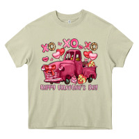 Mossy xo xo xo happy valentine's day truck Heavy Core Tee - LillyAllenDesigns