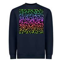 Navy leopard glitter seamless pattern Heavyweight Sweatshirt - BundleAndBundleShop