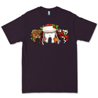 Plum Christmas teeth dentist Premium Tee - Jasminsmagicworld