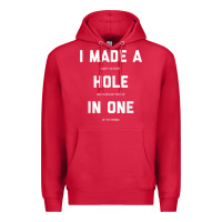 Cardinal Funny Golf Shirts For Men Women Hole In One Golf Gag Gifts Premium Hoodie - minhPixels