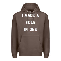 Coffee Funny Golf Shirts For Men Women Hole In One Golf Gag Gifts Premium Hoodie - minhPixels