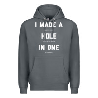 Funny Golf Shirts For Men Women Hole In One Golf Gag Gifts Premium Hoodie | Teevron