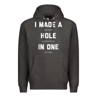 Smoke Funny Golf Shirts For Men Women Hole In One Golf Gag Gifts Premium Hoodie - minhPixels