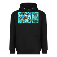 Black dinosaurs sippy cup Heavyweight Hoodie - Artiststas