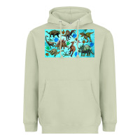 Matcha dinosaurs sippy cup Heavyweight Hoodie - Artiststas